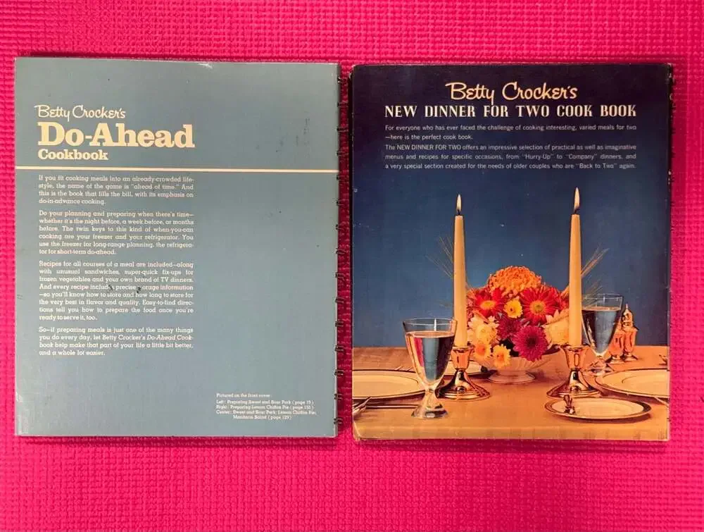 Betty Crocker two book